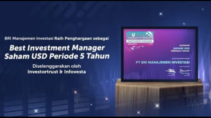 BRI-MI Raih Penghargaan Investment Manager Awards 2025 Kategori Saham USD