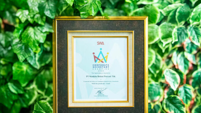 WSBP Raih SWA Corporate Secretary Champion 2025
