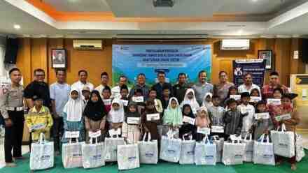 PT Jasamarga Tollroad Maintenance Salurkan Santunan untuk 370 Anak Yatim dalam HUT ke-37