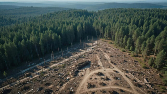 Deforestasi berkontribusi pada meningkatnya Gas Rumah Kaca