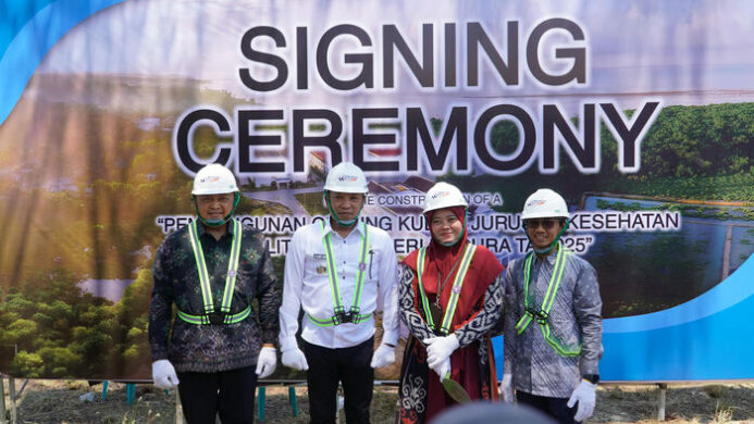 Groundbreaking Gedung Kuliah Jurusan Kesehatan Politeknik Negeri Madura, WSBP Jadi Kontraktor Pelaksana