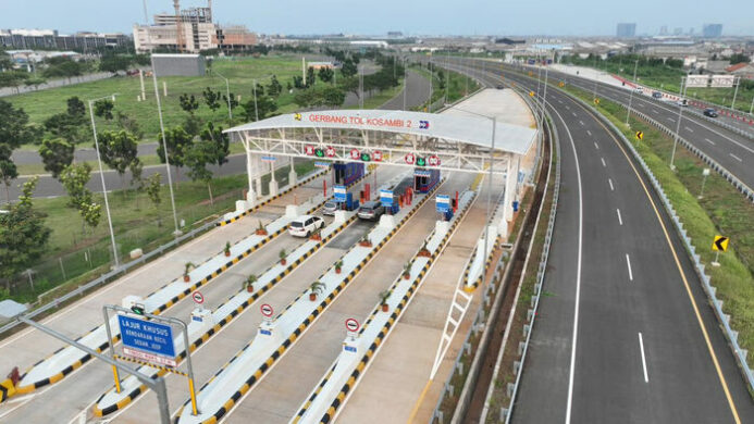 Jalan Tol Kamal–Teluk Naga–Rajeg (Kataraja) Seksi 1 resmi dibuka untuk umum mulai 9 Oktober 2025