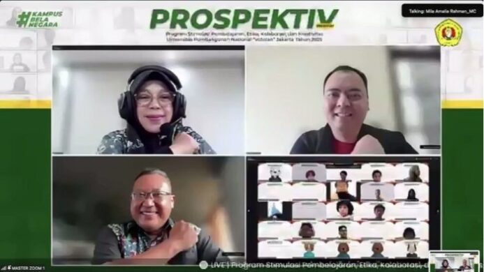 Lebih dari 4 500 Mahasiswa UPN Veteran Jakarta Belajar Berpikir Kritis di Era AI