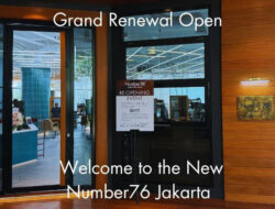 Number76 Jakarta, grand reopening di kawasan SCBD