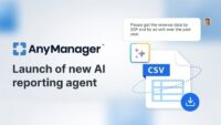 AnyMind Group Meluncurkan Agen Pelaporan AI untuk Publisher Web dan Aplikasi di AnyManager