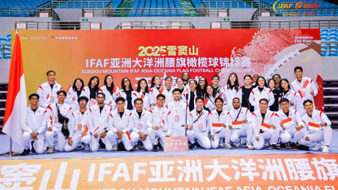 Timnas Flag Football Indonesia Ukir Prestasi di IFAF Asia–Oceania Championship 2025!