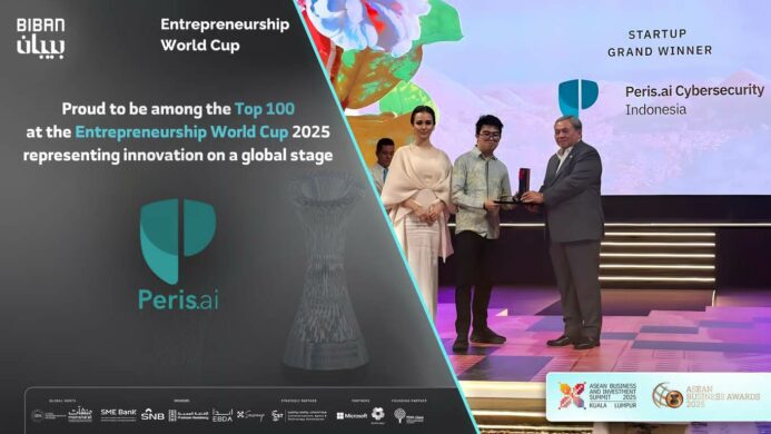 Peris ai Cybersecurity Raih Penghargaan ASEAN Award & Masuk 100 Startup Global EWC 2025