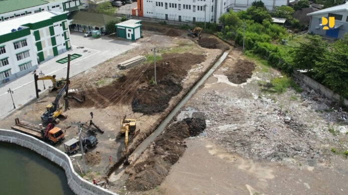 Banjir di Kaligawe Semarang