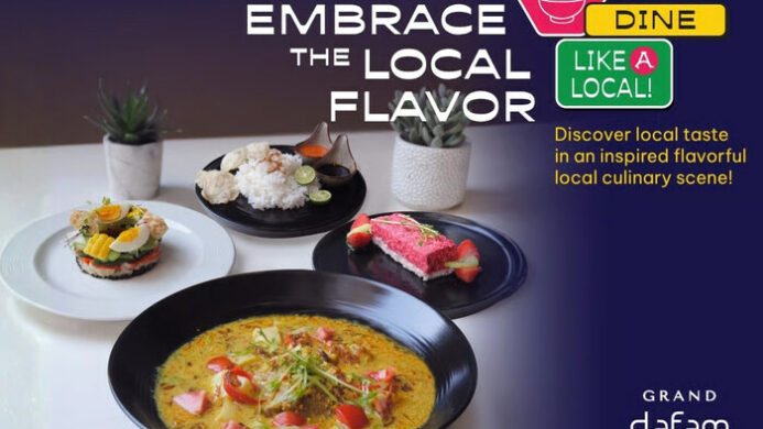 GRAND DAFAM ANCOL Jakarta Hadirkan “Dine Like a Local Embrace The Local Flavor”