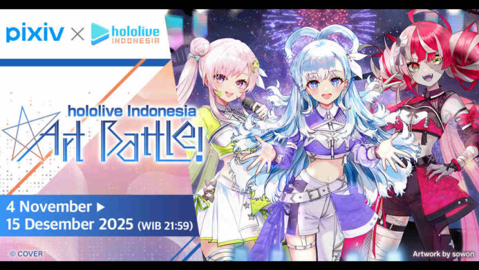 pixiv × hololive Indonesia Gelar “hololive Indonesia Art Battle! (1)