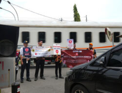 KAI Daop 8 Surabaya dan Komunitas Java Train Gelar Sosialisasi Keselamatan di Perlintasan Sebidang Peringati Hari Pahlawan