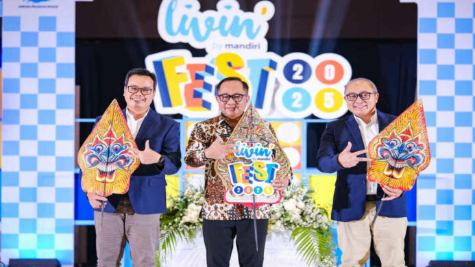 Bank Mandiri Resmi Buka Livin’ Fest 2025 di Dome Universitas Diponegoro Semarang Sinergikan UMKM dan Ekonomi Kreatif