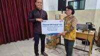 BRI Otista Region 6/Jakarta 1 Salurkan CSR berupa Komputer untuk SMP Cahaya Sakti