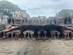 KAI Logistik Distribusi 1.350 Ton Rel untuk Prasarana Perkeretaapian Nasional