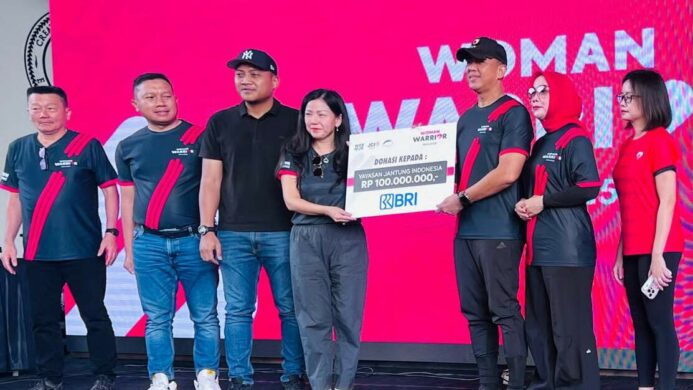 BRI Branch Office Veteran Region 6Jakarta 1 Dukung Women Warrior Run 2025