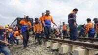 KAI Divre I Sumut Percepat Perbaikan Jalur Medan – Binjai