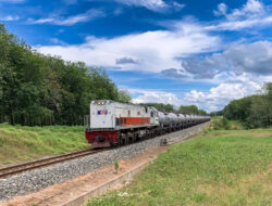 KAI Divre I Sumut Percepat Distribusi BBM di Sumut Pasca Cuaca Ekstrem