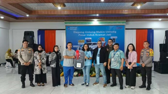 BRI Region 6Jakarta 1 Gelar Pengundian Program “Dagang Untung Makin Untung” di Pasar Induk Kramat Jati