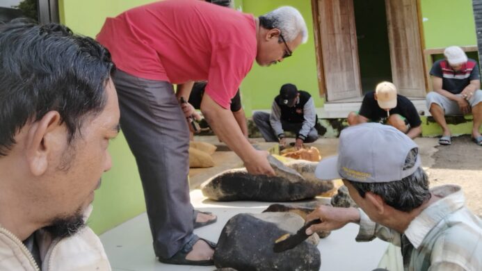 Batu Purbakala bernada Gamelan ditemukan di Salebu