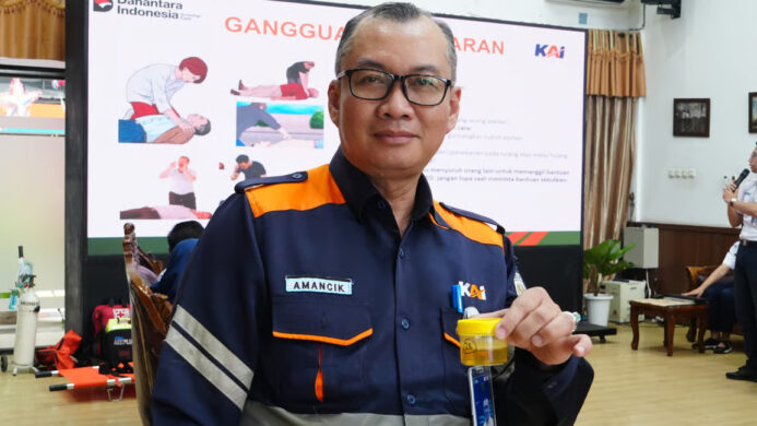 KAI Divre III Palembang Gelar Tes Narkoba Pegawai