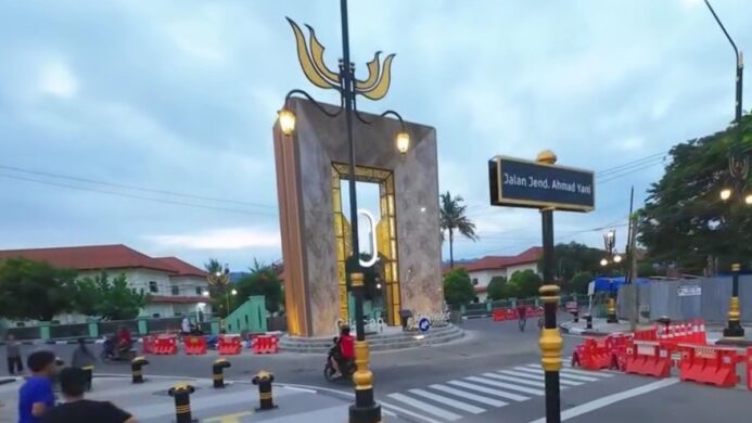 Tugu Titik Nol Kilometer Cilacap menjadi ikon baru Kota Cilacap (Foto Istimewa)