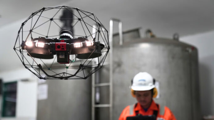 Drone untuk Inspeksi Ruang Terbatas