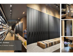 Showroom Material Finishing Interior AICA Terlengkap di Surabaya