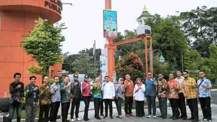 Drone Menjadi Bagian Smart Pole Pemkab Sumedang