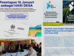 Hari Desa Nasional (Hadenas) 15 Januari untuk Meneguhkan Undang Undang Desa