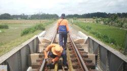 KAI Daop 7 Madiun Bergerak Cepat Perbaiki dan Lengkapi Baut Penambat yang Dicuri, Keselamatan Perjalanan KA Jadi Prioritas Utama
