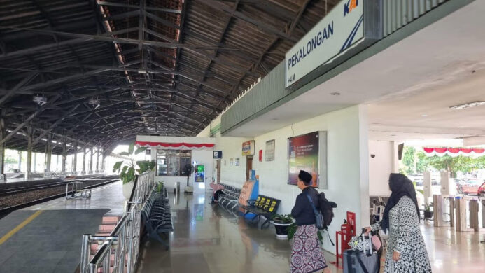 Volume Penumpang Stasiun Pekalongan pada 2025 Meningkat
