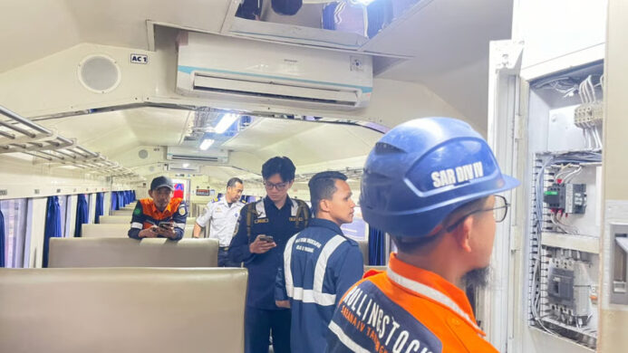 KAI Divre IV Tanjungkarang Lulus Ramp Check Kesiapan Angkutan Lebaran 2026 (1)