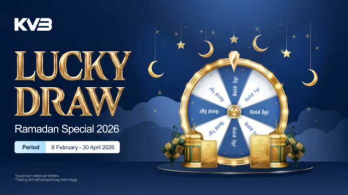 Spesial Ramadan KVB Setiap Trading Berpeluang Dapat Hadiah Emas