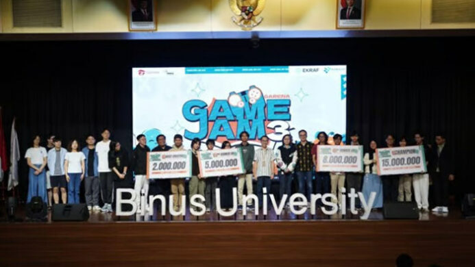 BINUS University Tuan Rumah Garena Game Jam 3, Dukung Talenta Muda