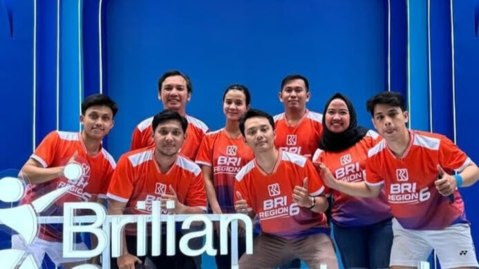 Dipenuhi Talenta Muda Tim Bulutangkis BRI Region 6 Penuh Energi untuk Berprestasi