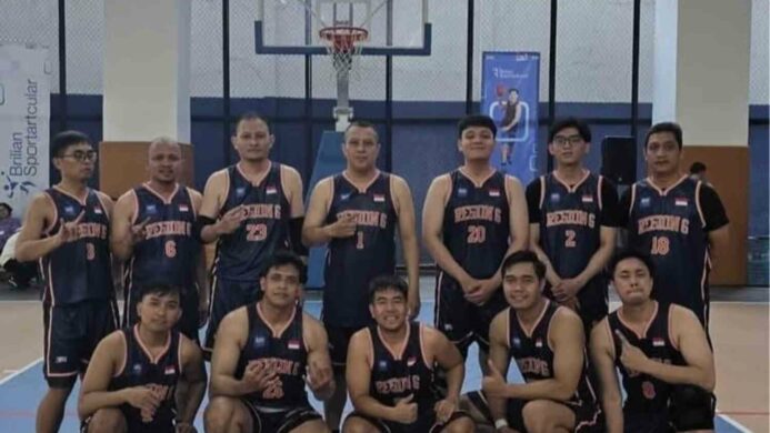 Solid di Lapangan Tim Basket BRI Region 6Jakarta 1 Junjung Tinggi Sportivitas