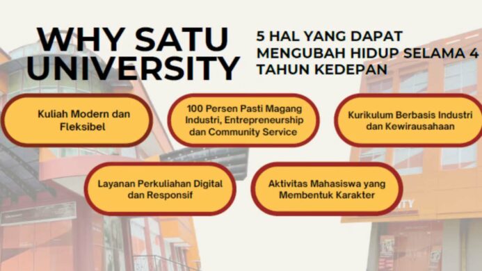 Kenapa Harus Kuliah di SATU University Ini Alasannya