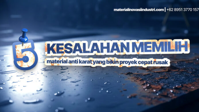 5 Kesalahan Memilih Material Anti Karat