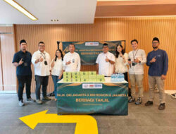 Sinergi Kebaikan, FKIJK DKI Jakarta dan BRI Regional Office 1 Gelar Aksi Berbagi Takjil
