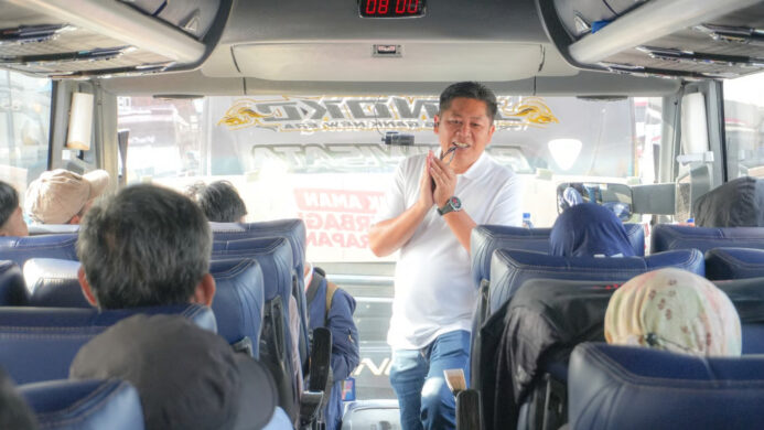 Mudik Aman Berbagi Harapan PT Pelindo Sinergi Lokaseva Berangkatkan Peserta Mudik Bersama 2026