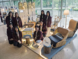 Mahasiswa Interior Design BINUS @Bandung Tampilkan Karya di Indonesia International Furniture Expo (IFEX) 2026