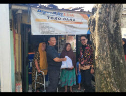 Sinergi Kebaikan: BRI Jakarta Kalimalang dan Agen BRILink Toko Danu Bagikan Sembako untuk Warga Duren Sawit