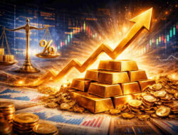 Emas Rebound Setelah Koreksi Tajam, Pasar Uji Arah di Tengah Tekanan Suku Bunga