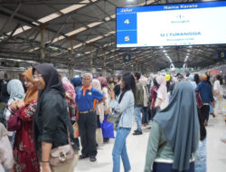 KAI Daop 2 Bandung Prediksi Puncak Arus Mudik Lebaran 2026