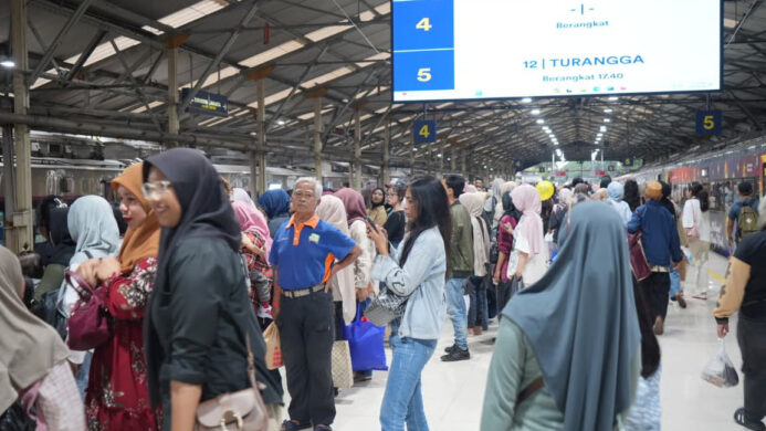 KAI Daop 2 Bandung Prediksi Puncak Arus Mudik Lebaran 2026