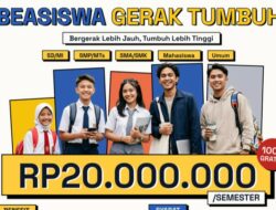 Gerak Tumbuh Luncurkan Beasiswa Rp20 Juta dengan Komitmen Perlindungan Data