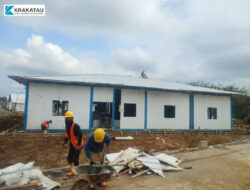 PT Krakatau Baja Konstruksi Rampungkan Mushola Modular dan Gedung Serba Guna Modular di Tapanuli Selatan