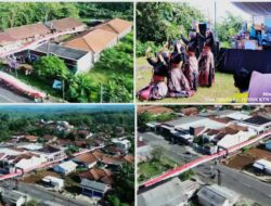 SMK KTN Wanareja Cilacap Peringati Dies Natalis ke-15 dengan Arakan Bendera Merah Putih Sepanjang 150 M