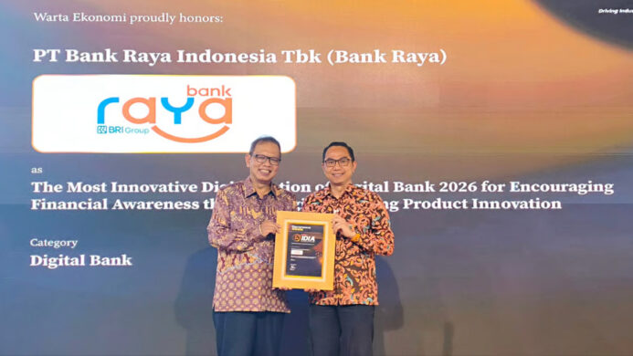 Bank Raya Kembali Raih Penghargaan Indonesia Digital Innovation Awards (IDIA) 2026