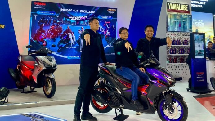 Meluncur di IIMS 2026 AEROX ALPHA Pamerkan Warna & Grafis Anyar yang Anti Mainstream